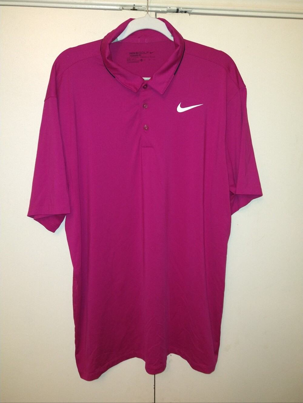 Nike Golf Dri-Fit Short Sleeve Polo Shirt Men's sz XL.